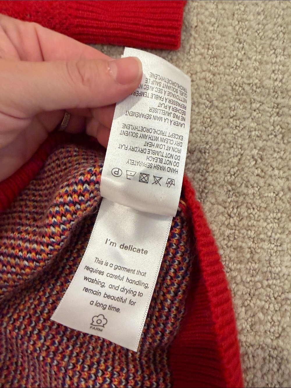 FARM Rio Red Toucan Cardigan - Picture 5 of 10